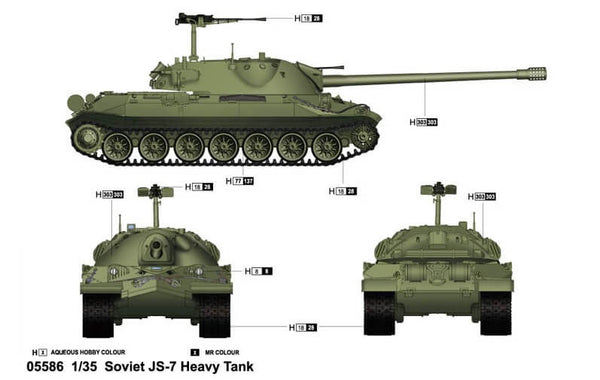 Trumpeter 1:35 JS-7 Soviet Super Heavy Tank - Panzer Models