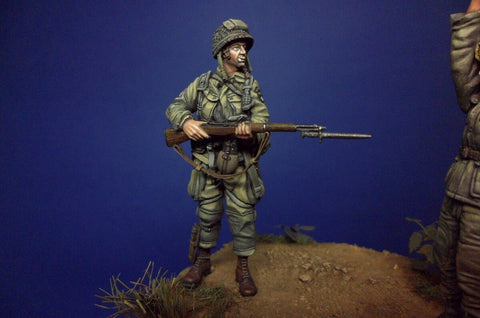 1/35 scale Division Miniatures Resin Figure U.S. 101st Airborne Normandy 1944