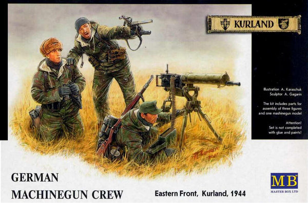 奇跡のデッド 40s East German Army Cook Set Up Master Box 1:35 - German Machine Gun Crew, Eastern Front