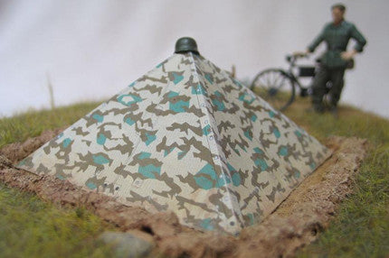 German Army Zeltbahn 31 Pattern - Splittertarn or Splinter Camo (Splittermuster)