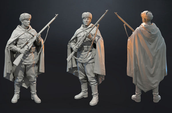 Soviet Sniper WW2 1/16th scale