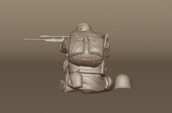 Resin Figure - USMC Scout Sniper (Vietnam)