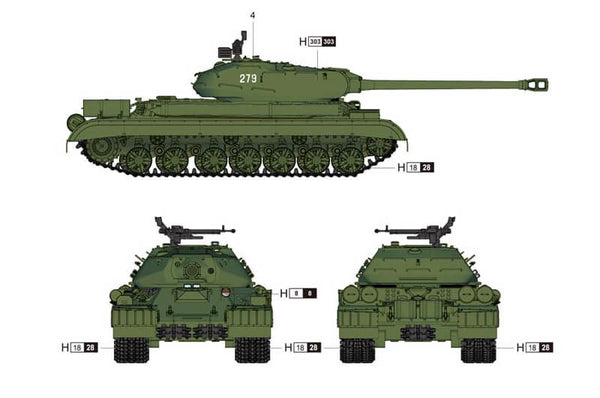 1/35 scale model HobbyBoss Soviet JS-4 Heavy Tank
