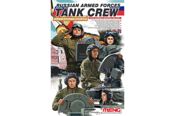 1/35 scale model Meng Russian Armed Forces Tank Crew