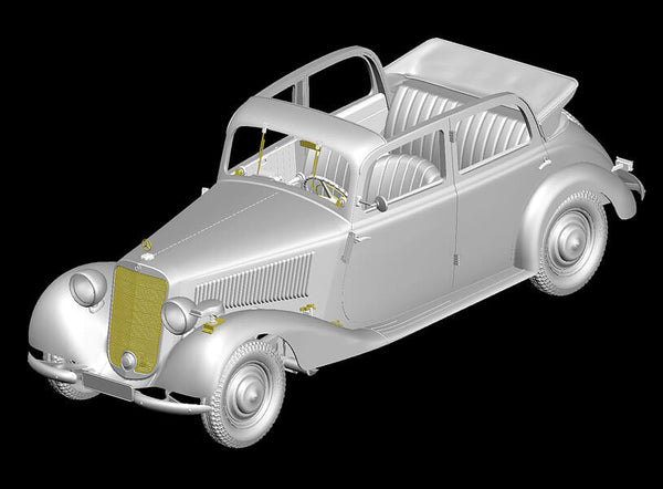 1/35 scale model Miniart German Staff Car Mercedes Benz 170V 35103