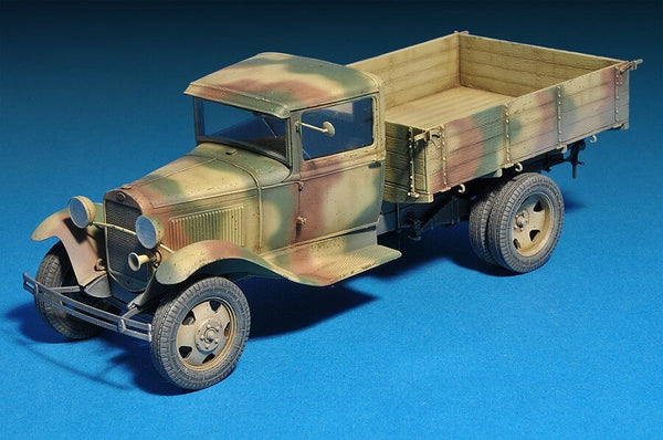 1/35 scale model Miniart Soviet GAZ-AA Cargo Truck Plastic kit 35124