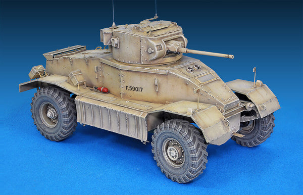 1/35 scale model Miniart AEC Mk I Armoured Car