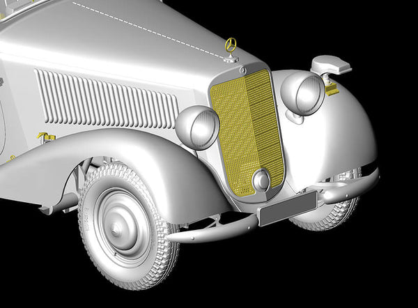 1/35 scale model Miniart German Staff Car Mercedes Benz 170V 35103
