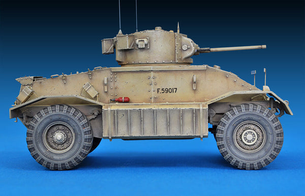 1/35 scale model Miniart AEC Mk I Armoured Car