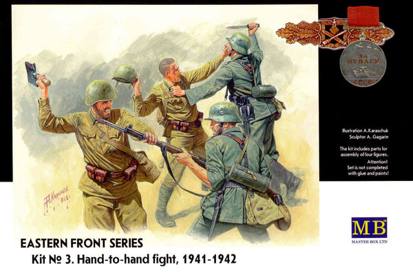 1/35 scale model MasterBox  Eastern Front Series, Hand-to-Hand (1941-1942)