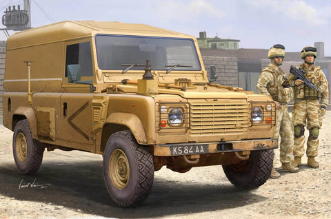 1/35 scale model HobbyBoss Defender 110 Hard Top