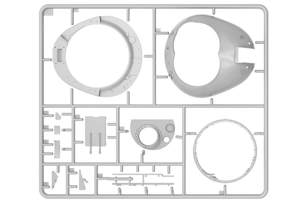 1/35 scale model Miniart T-54-3 Mod. 1951 with Interior
