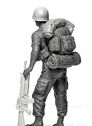 1/35 scale model MasterBox Patrolling, Vietnam War Series