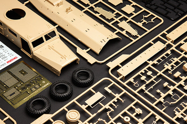 1/35 scale model Meng US Cougar 6 x 6 MRAP Vehicle