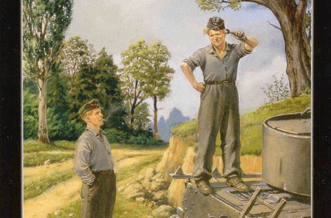 Master Box 1:35 - German tank repairmen WWII
