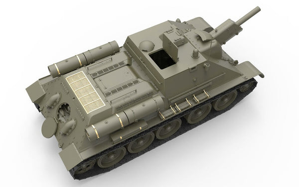 1/35 scale model Miniart SU-122 Initial Production With Full Interior Plastic Kit 35175