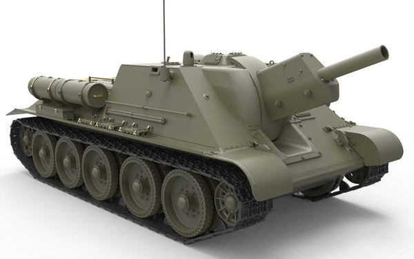 1/35 scale model Miniart SU-122 Initial Production With Full Interior Plastic Kit 35175