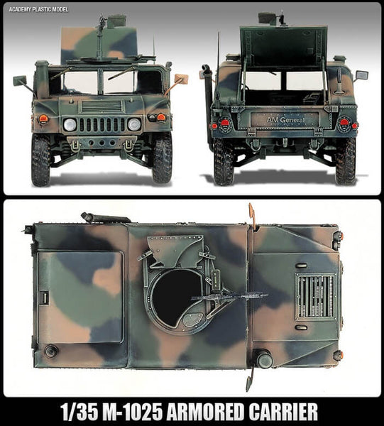 1/35 scale model Academy M1025 Hummer A.A.C. Replaces ACA01350