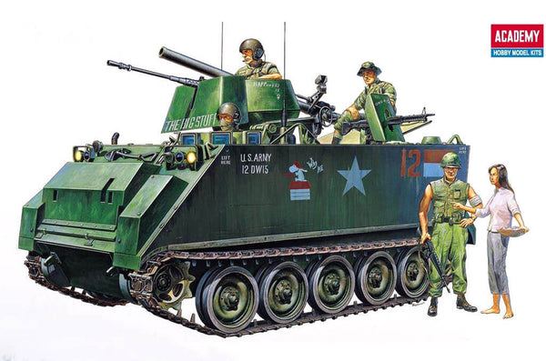 1/35 scale model Academy M113A1 APC Vietnam version