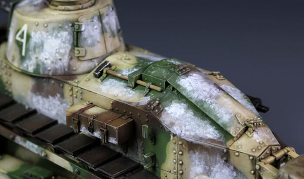 1/35 scale model Meng French FT-17 Light Tank Cast Turret