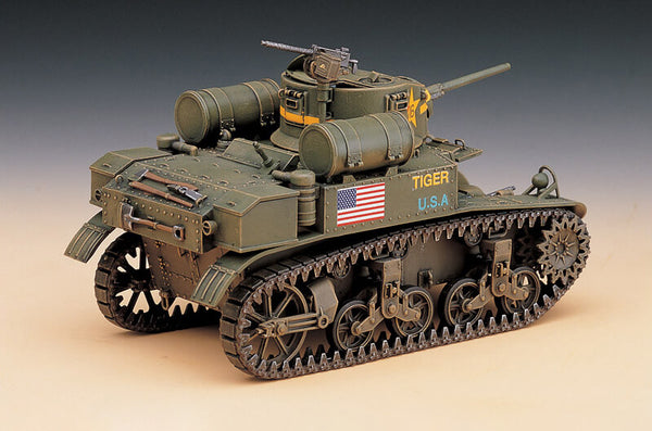 1/35 scale model Academy US M3A1 Stuart Light Tank (Replaces ACA01398)