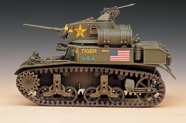 1/35 scale model Academy US M3A1 Stuart Light Tank (Replaces ACA01398)