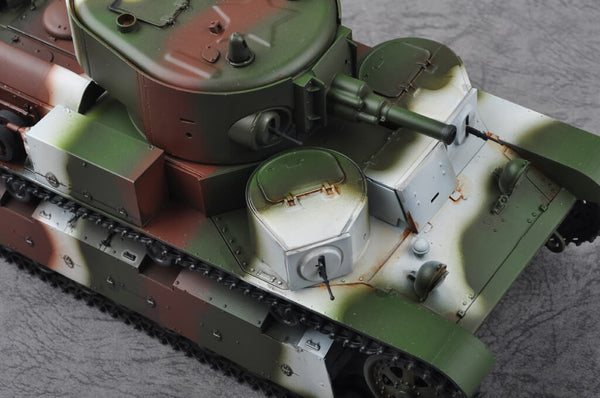 1/35 scale model HobbyBoss Soviet T-28E Medium Tank