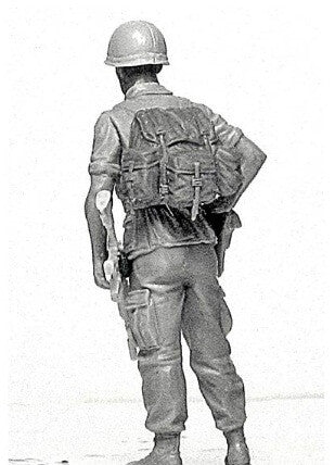 1/35 scale model MasterBox Patrolling, Vietnam War Series