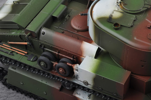 1/35 scale model HobbyBoss Soviet T-28E Medium Tank
