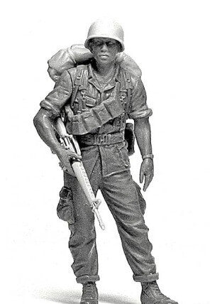 1/35 scale model MasterBox Patrolling, Vietnam War Series
