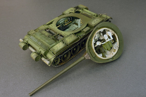 1/35 scale model Miniart T-54-3 Mod. 1951 with Interior