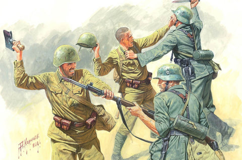1/35 scale model MasterBox  Eastern Front Series, Hand-to-Hand (1941-1942)