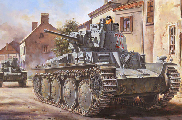 1/35 scale model HobbyBoss German Pz.Kpfw./Pz.BfWg 38(t) Ausf. B