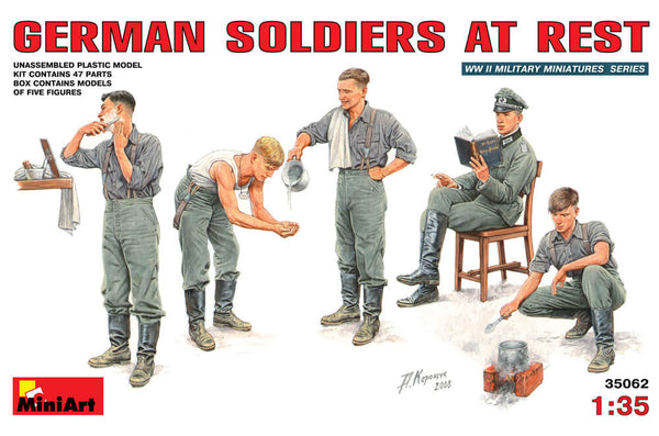 Miniart 1/35 - German Soldiers at Rest