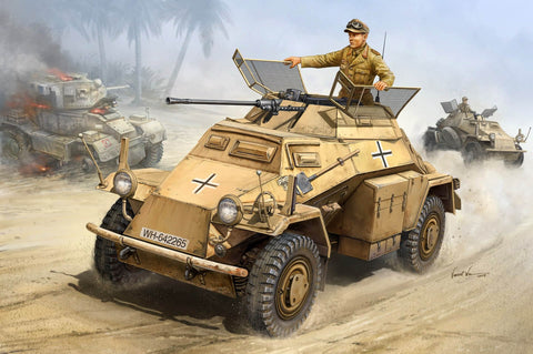 1/35 scale model HobbyBoss Sd.Kfz.222 Leichter Panzerspahwagen 2cm