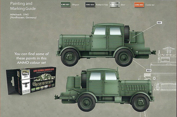 1/35 scale model Takom Hanomag SS-100 German Tractor