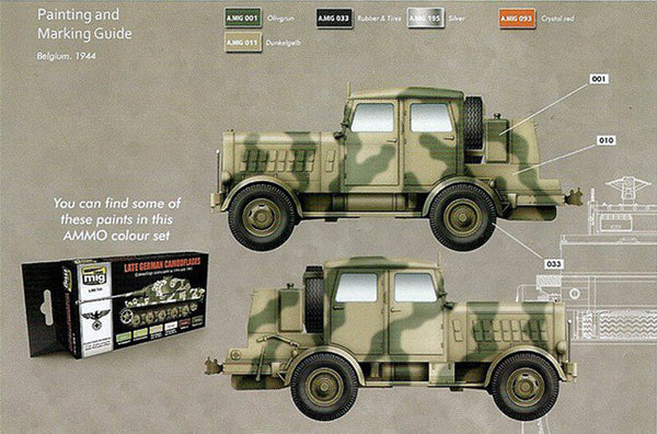 1/35 scale model Takom Hanomag SS-100 German Tractor