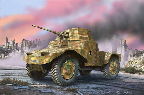 1/35 scale model Revell Armoured Scout Vehicle P204 (f)