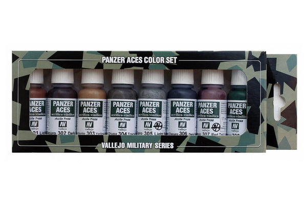Vallejo Model Colour Set Panzer Aces No 1 70122