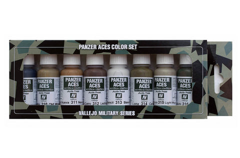 Vallejo Model Colour Set Panzer Aces No 2 70123