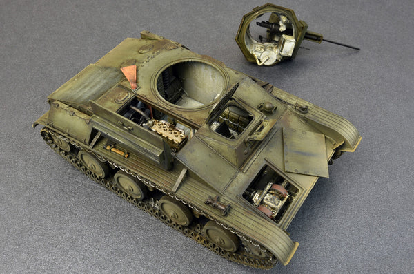 1/35 scale model Miniart T-60 Early Series with Interior