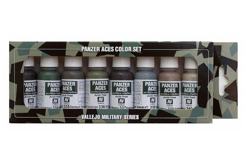 Vallejo Model Colour Set Panzer Aces No 5 70128
