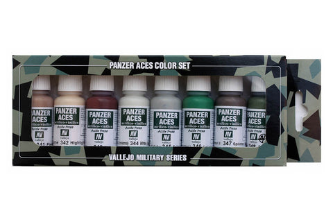 Vallejo Model Colour Set Panzer Aces No 6 70129