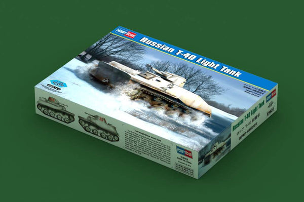 1/35 scale model Hobby Boss Russian T-40 Light Tank