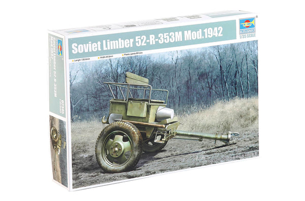 1/35 scale model Trumpeter Soviet Limber 52-R-353M Mod 1942
