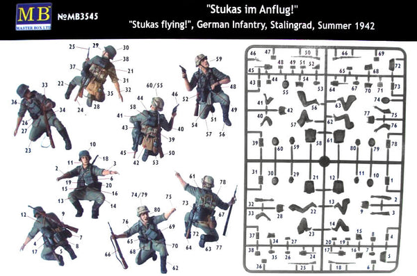 Master Box 1/35 "Stukas im Anflug" German Infantry, Stalingrad, Summer 1942