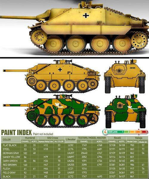 1/35 scale model Academy German Jagdpanzer 38(t) Hetzer Early version kit 13278