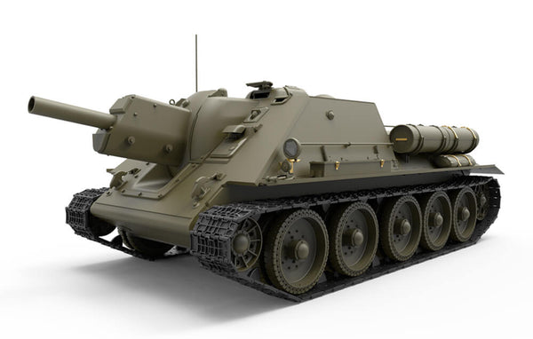 1/35 scale model Miniart SU-122 (Mid Production) Full Interior