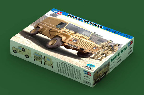 1/35 scale model HobbyBoss Defender 110 Hard Top
