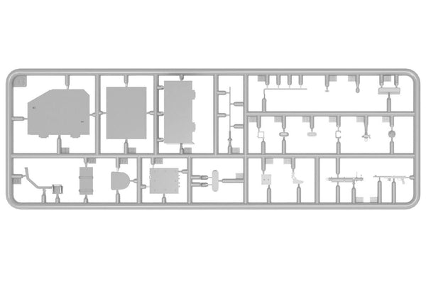 1/35 scale model Miniart T-54-3 Mod. 1951 with Interior